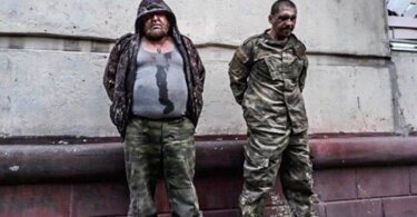 Бійці Нацгвардії знищили танк та взяли в полон 2 членів екіпажу